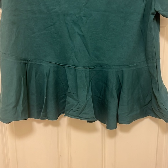 Anthropologie Hashtag in Trend Peplum Shirt- Size M - Picture 4 of 15